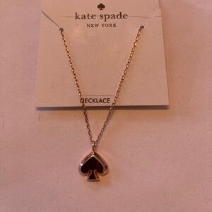 Kate Spade "Everyday Spade" Pendant Necklace, Rose Gold tone, NWT $59